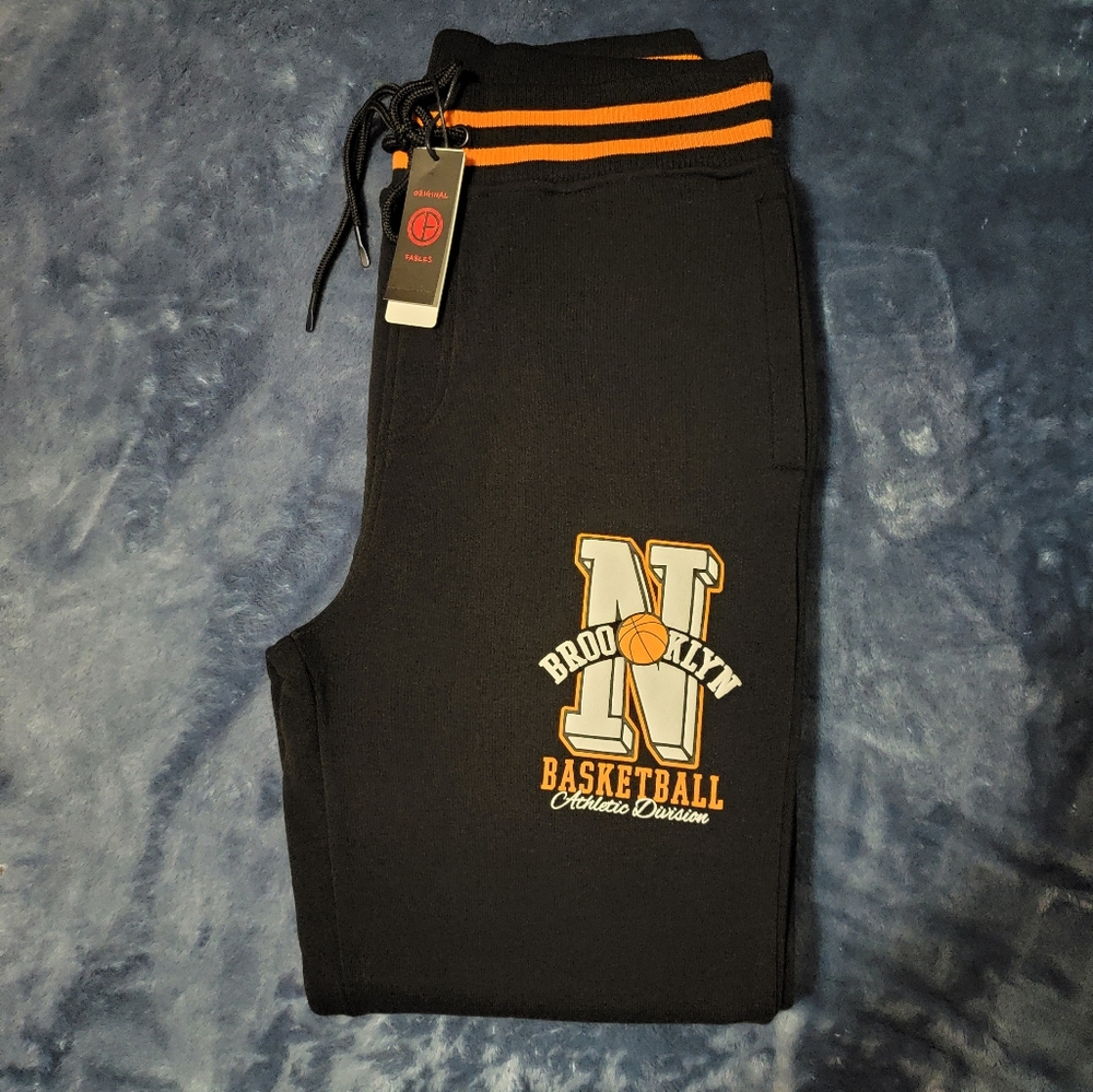 Brooklyn Black Basketball Shorts